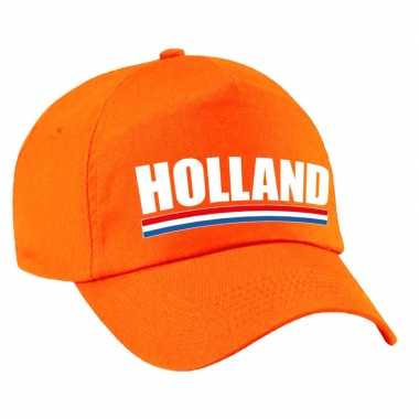 Holland nederland landen pet oranje jongens en meisjes
