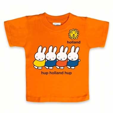 Nijntje baby t-shirt oranje