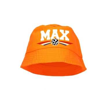 Oranje supporter vissershoedje max voor oranje fans