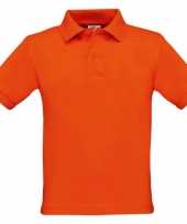 Jongens polo oranje