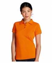 Oranje dames poloshirts