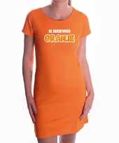 Oranje fan dress kleding holland ik juich voor oranje ek wk voor dames