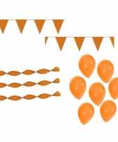 Oranje koningsdag versiering feestpakket