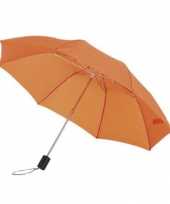 Oranje paraplu voor tas 85 cm