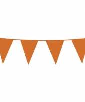 Oranje plastic buiten slinger 10 meter