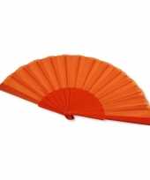 Zomerse spaanse waaiers oranje 43 x 23 cm